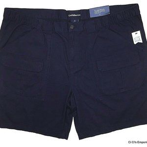 Denim Blue Cargo Shorts Side Elastic Men/'s /"Croft/&Barrow/" B/&T Size 48
